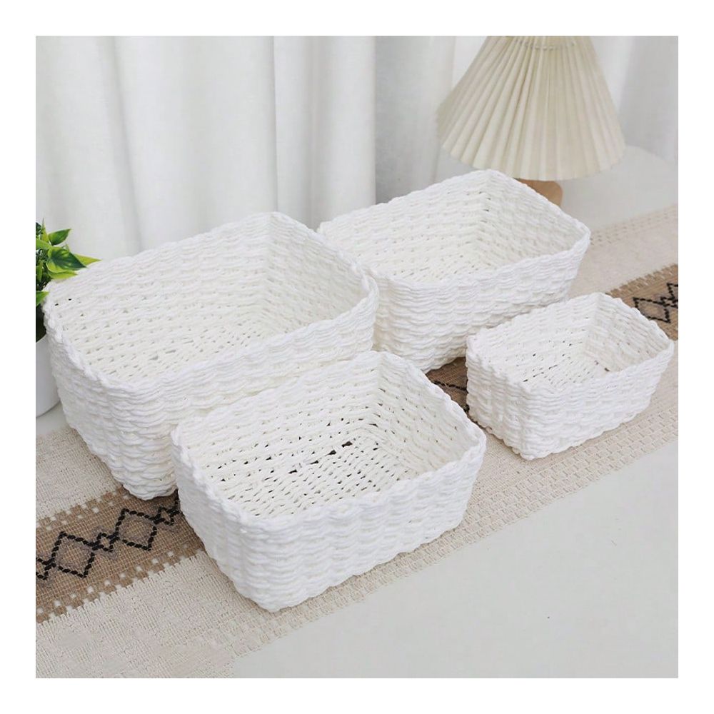 Woven Basket Set - Набор из 4 плетеных корзин для