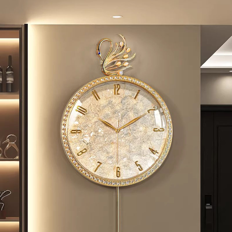 Interior Design Vintage Modern - T*-Винтажные роскошные настенные часы в романтическом