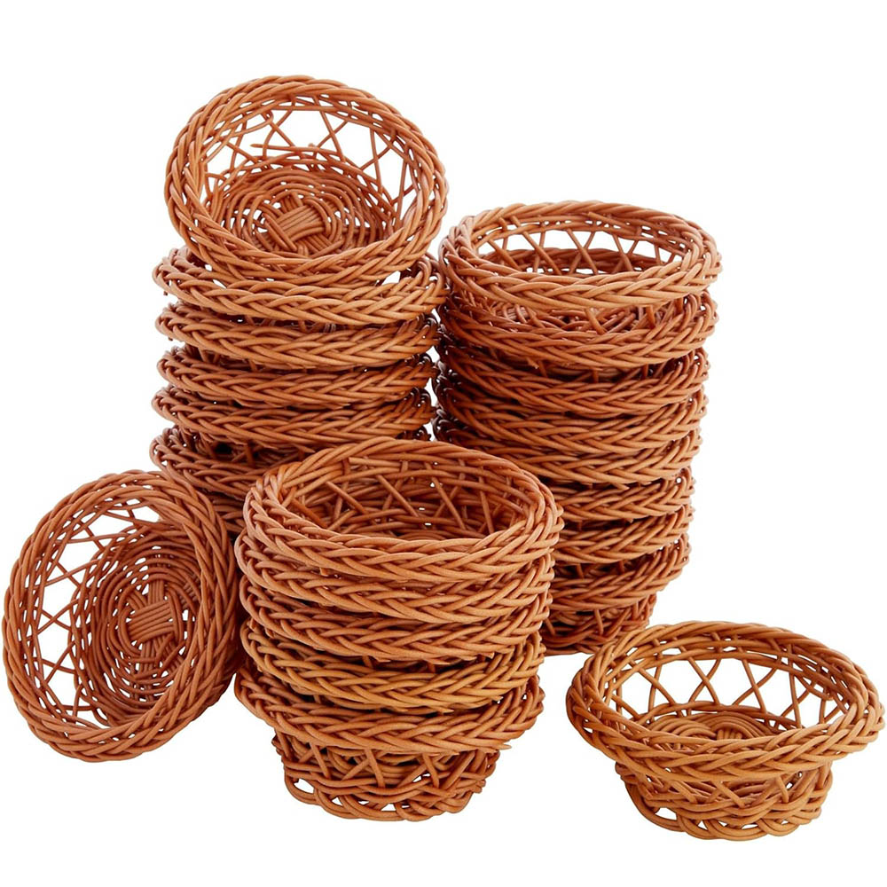 Woven Basket Set - Набор миниатюрных плетеных корзин - 3,1