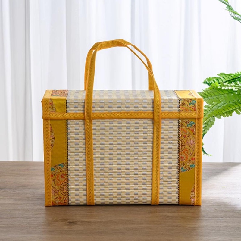 Woven Basket Set - Складные экологичные сумки для хранения, подарочная