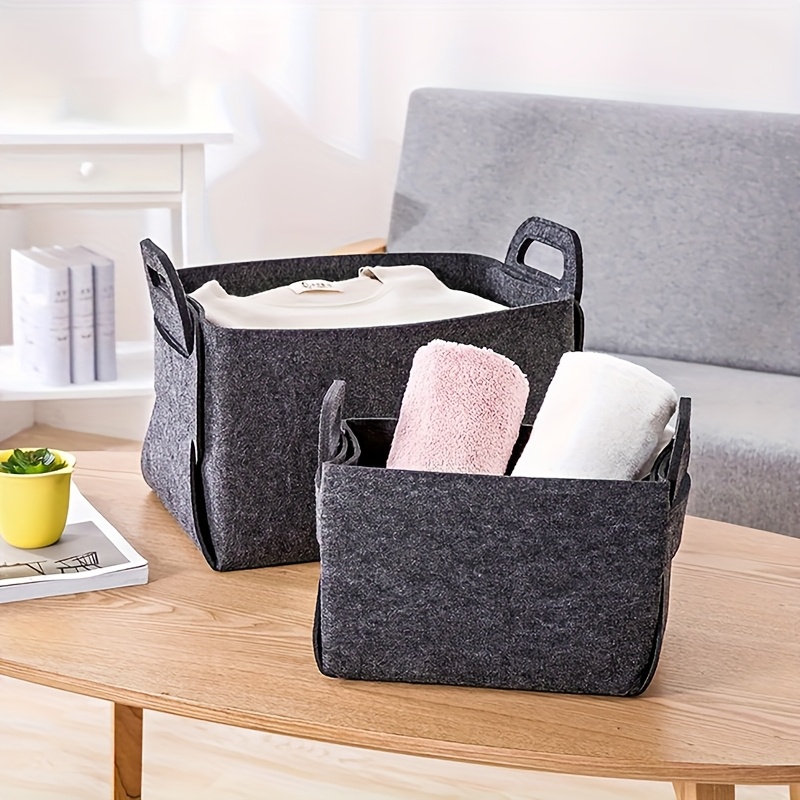 Woven Basket Set - Набор из 3 войлочных корзин для