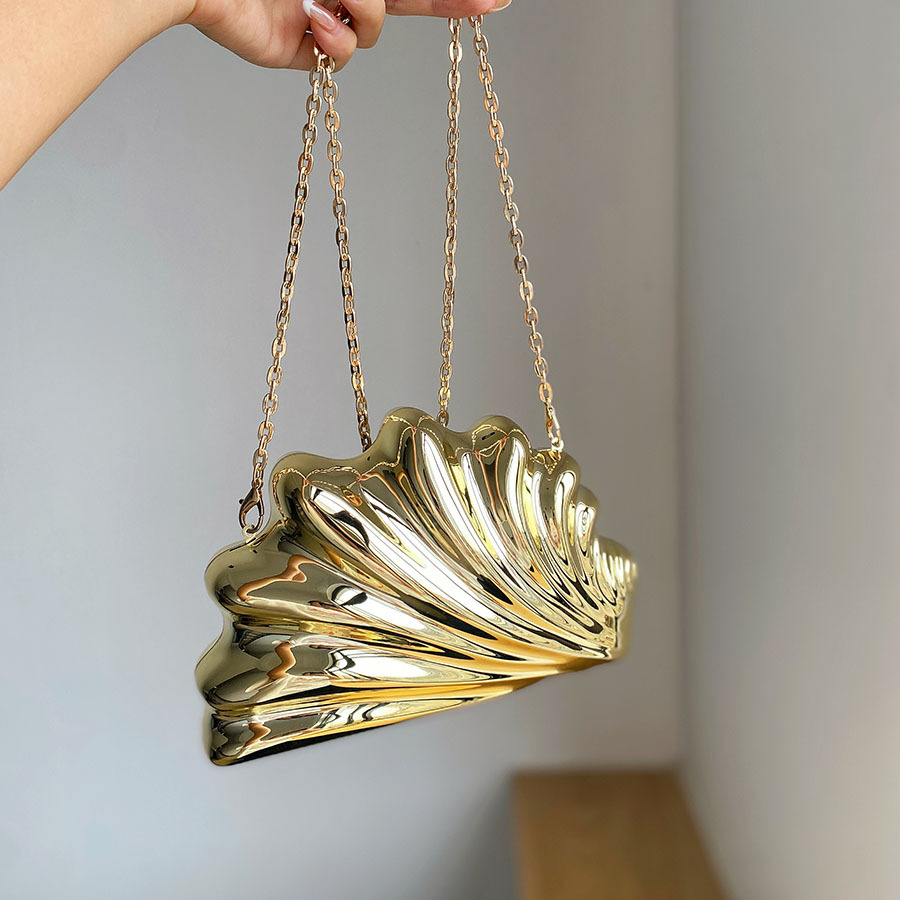 Interior Design Gold - Золотая, серебряная вечерняя сумка, кошелек, нерегулярный