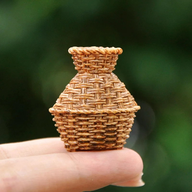 5 шт. миниатюрных плетеных кор – обзор и цена Woven Basket Set