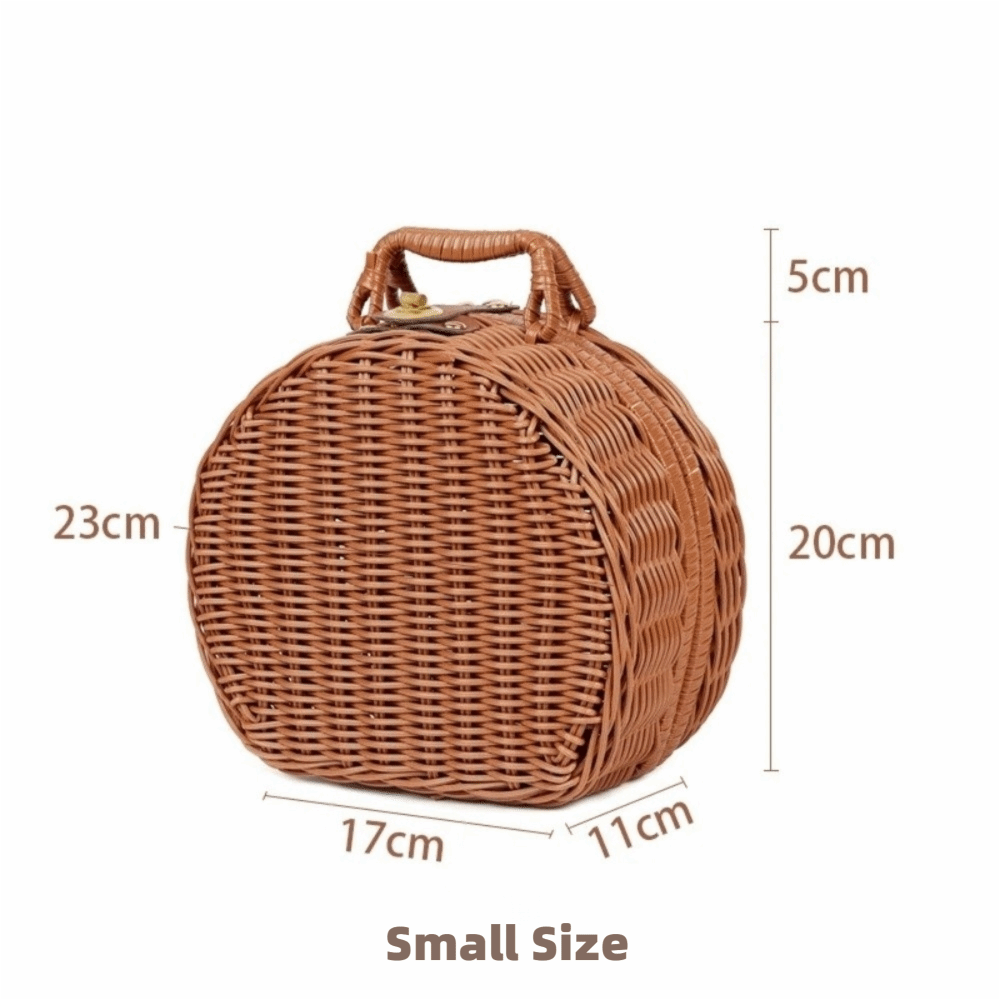Креативная круглая плетеная ко – обзор и цена Woven Basket Set