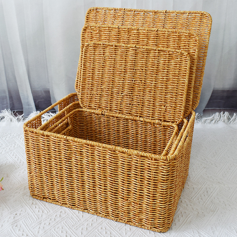 Большая корзина для хранения и – обзор и цена Woven Basket Set
