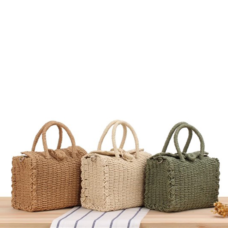 Соломенная пляжная сумка ручно – обзор и цена Woven Basket Set