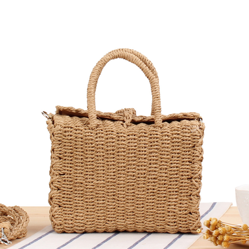 Соломенная пляжная сумка ручно – обзор и цена Woven Basket Set