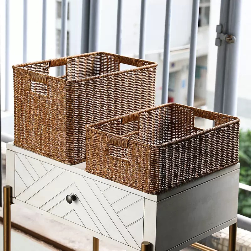 Имитация плетеной корзины для  – обзор и цена Woven Basket Set