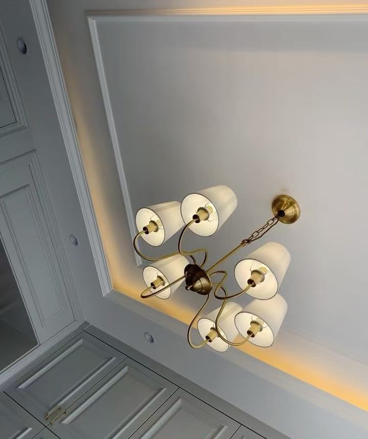 Медная люстра для гостиной, сп – обзор и цена Interior Design Gold