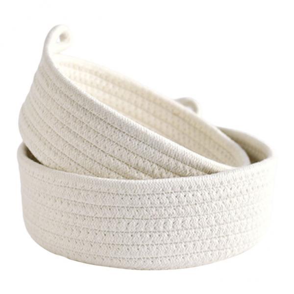Круглые маленькие плетеные кор – обзор и цена Woven Basket Set