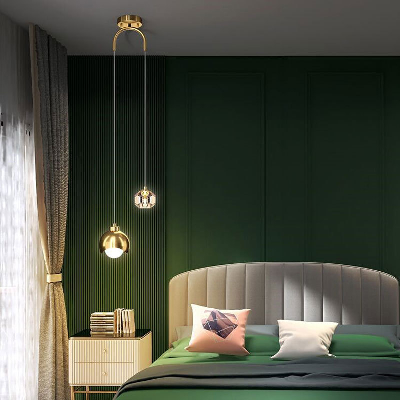 Прикроватная подвесная лампа д – обзор и цена Interior Design Gold