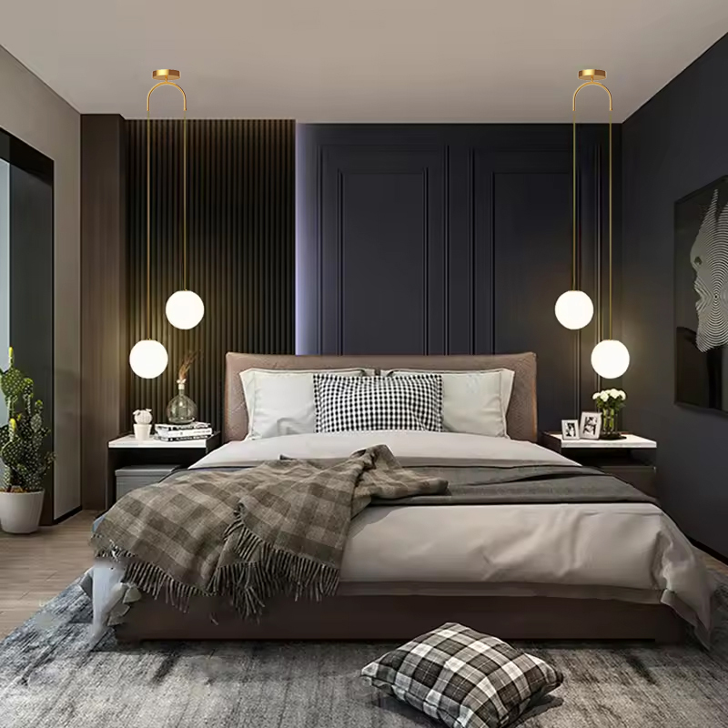 Прикроватная подвесная лампа д – обзор и цена Interior Design Gold