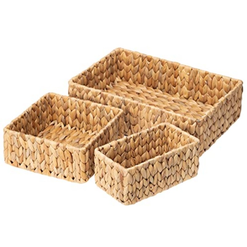 Плетеные корзины для организац – обзор и цена Woven Basket Set