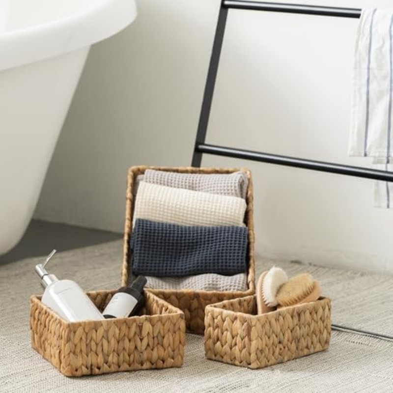 Плетеные корзины для организац – обзор и цена Woven Basket Set